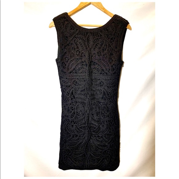 Maje sleeveless crêpe dress with embroidery - Picture 3 of 7